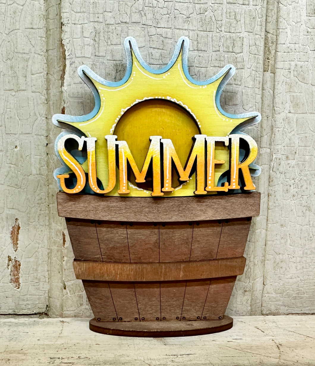 Summer, 4th of July & Cinco De Mayo  TINY Basket Inserts - Unpainted