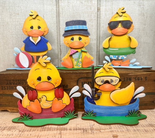 Super Cute Ducks - Unpainted