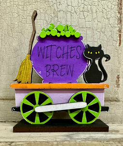 Halloween Train - Unpainted - Buy a Piece or Entire Set