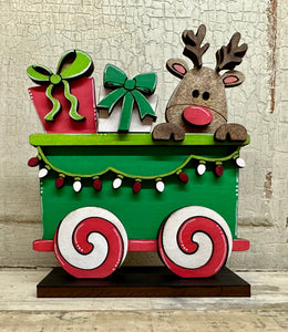 Christmas Train - Unpainted - Buy a Piece (11 pieces) or Entire Set