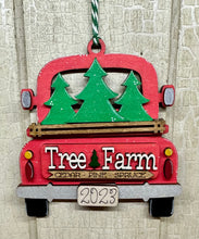 Load image into Gallery viewer, Truck Ornaments- Unpainted - 6 Designs