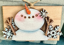 Load image into Gallery viewer, Christmas, Winter &amp; New Year TINY Basket Inserts - Unpainted