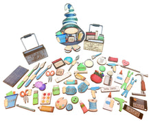 Load image into Gallery viewer, Craft Gal with a Tote Full of Accessories - Unpainted
