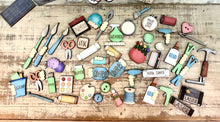Load image into Gallery viewer, Craft Gal with a Tote Full of Accessories - Unpainted