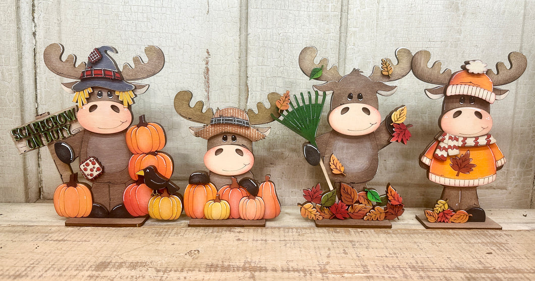 Fall Moose - Unpainted