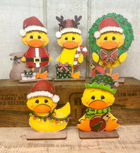 Christmas Ducks - Unpainted