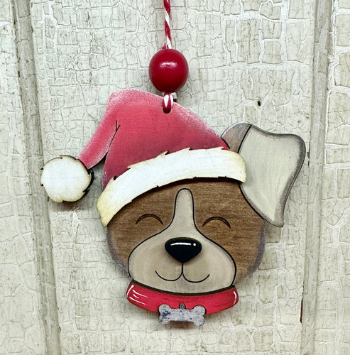 Small Dog Ornament - Unpainted