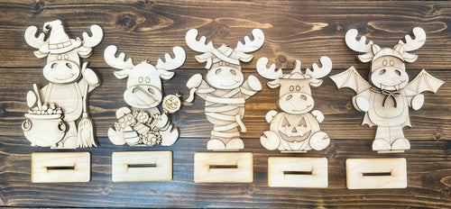 Halloween Moose  - Unpainted