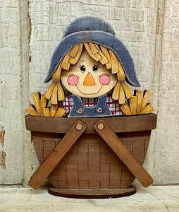 Fall, Halloween & Thanksgiving TINY Basket Inserts - Unpainted