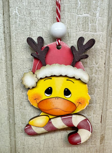 Christmas Duck Ornaments - Unpainted