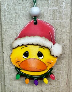 Christmas Duck Ornaments - Unpainted