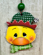 Load image into Gallery viewer, Christmas Duck Ornaments - Unpainted