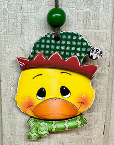 Christmas Duck Ornaments - Unpainted