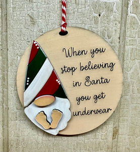 You Get Underwear Ornament - DIY