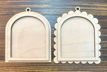 Load image into Gallery viewer, HOT New Item! Mini Arch Frames for Inserts - Unpainted