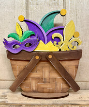 Load image into Gallery viewer, Spring, Easter &amp; Mardi Gras TINY Basket Inserts - Unpainted