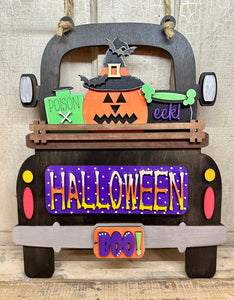 Halloween Insert for Truck Shelf Sitter, Bread Board or Hanger (NOT included, sold separately)