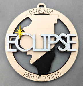 Eclipse Ornament and Magnet