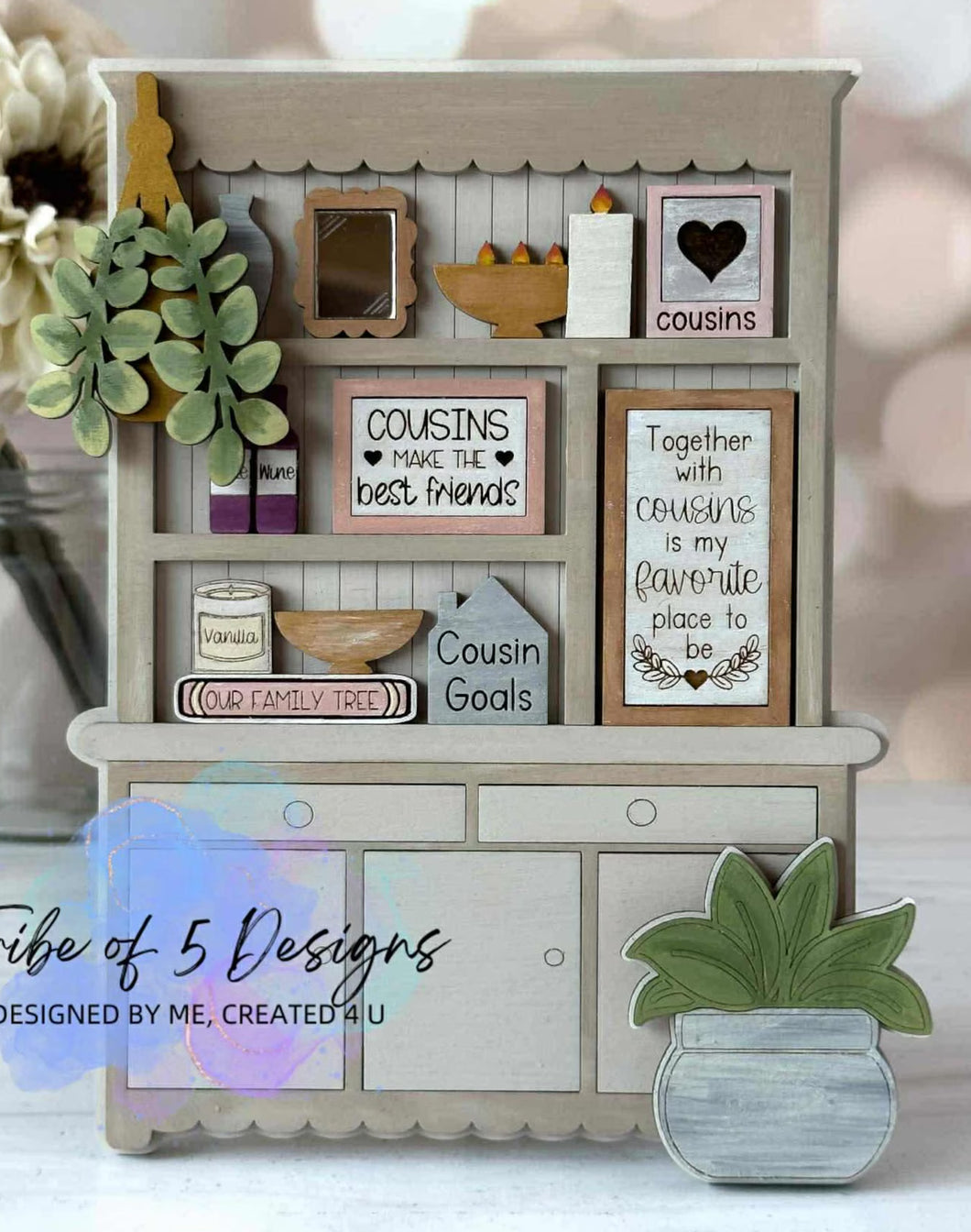 Cousins Hutch - Unpainted