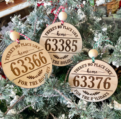 Zip Code Ornament