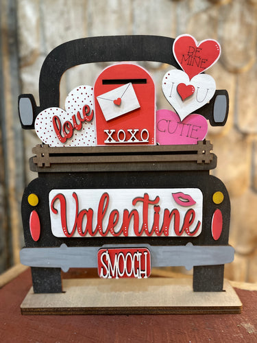 Valentines Insert for Truck Shelf Sitter or Hanger (Truck NOT included, sold separately)