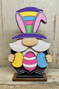 Easter Bunny Gnome Shelf Sitter (painted or unpainted)